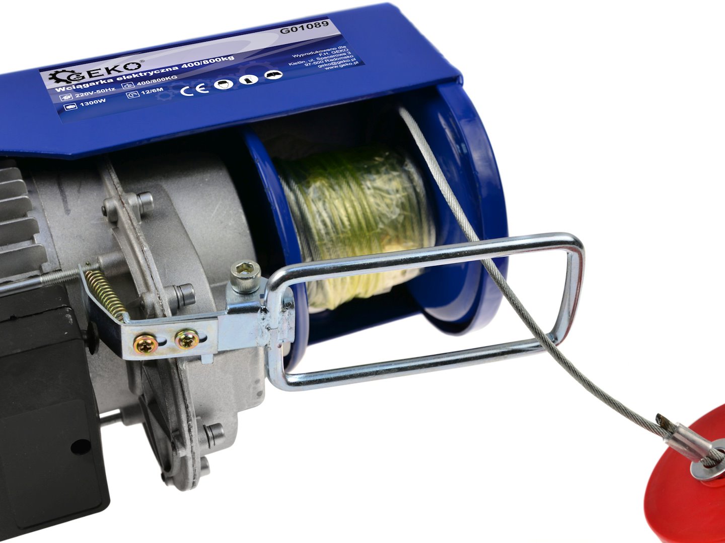 Electric Wire Rope Hoist 400/800kg G01089 GEKO Electric Wire Rope Hoist 400/800kg G01089 GEKO