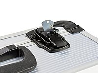 Tool set with ratchet wrench alum case 187 pcs Geko G10856