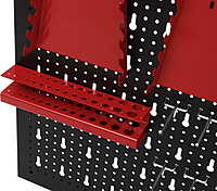 METAL WORKSHOP TOOLBOARD 120x60cm KD11898