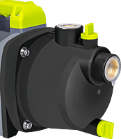 Battery garden pump 3500L/h 2x6Ah + charger KD5270