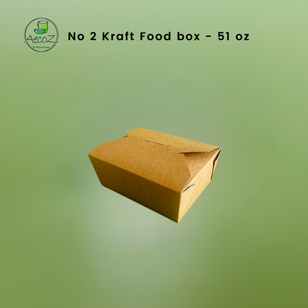 Kraft Food box - No 2 - 1450 ml/ 51 oz/1.5 ltrs - Box