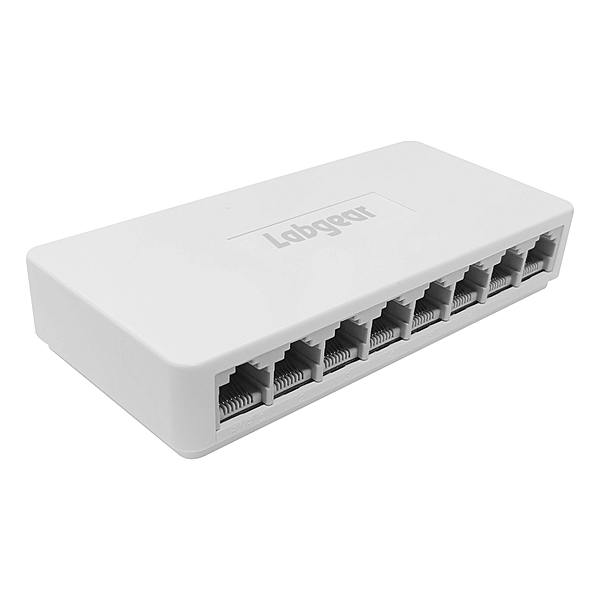 Labgear 8-Port 10/100/1000 Mbps Network Switch