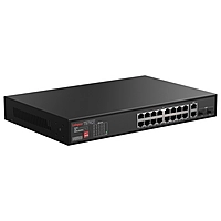 Labgear PoE 10/100/1000Mbps Network Switch 16 Port