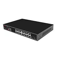 Labgear PoE 10/100/1000Mbps Network Switch 16 Port