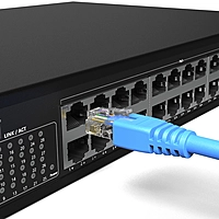 Labgear PoE 10/100/1000Mbps Network Switch 24 Port