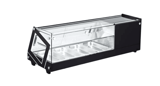 Enfriadores de tapas para cubetas grupo incorporado doble piso cristal plano ETPR-5 D