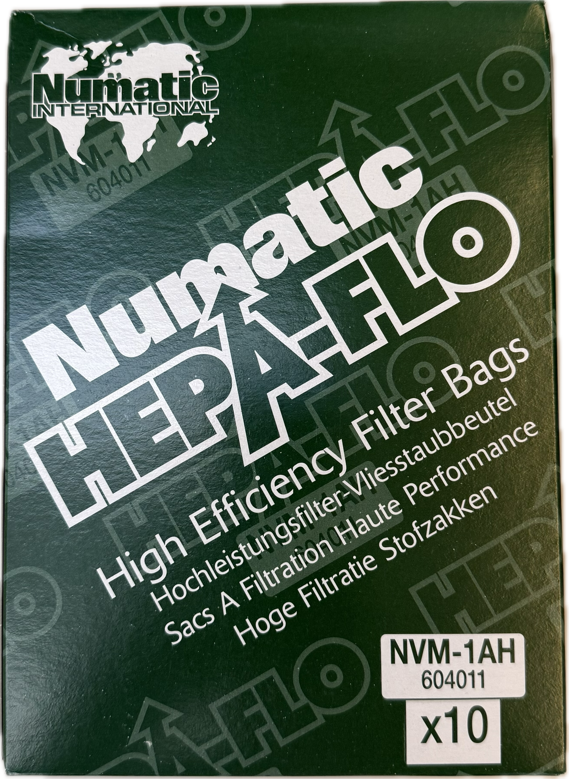 Hepa-Flo Hochleistungsfilter NVM | 10 Filterbeutel
