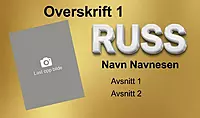 Russekort 600 stykk