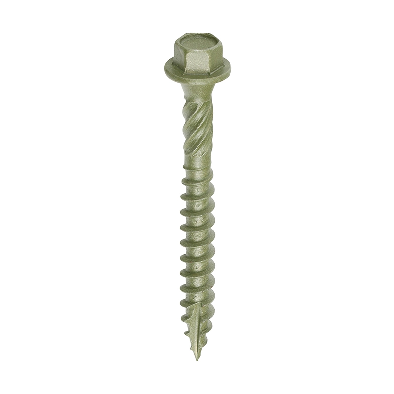 Timber Screw - Hex Head - Exterior - Green Organic