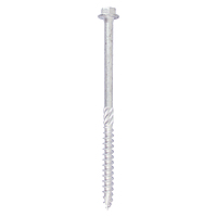 Timber Screw - Hex Head- Exterior - Silver Organic