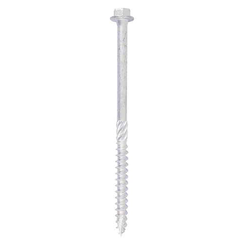 Timber Screw - Hex Head- Exterior - Silver Organic