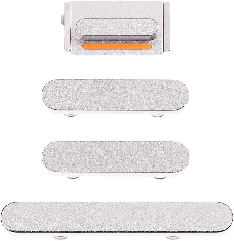 Apple iPhone 13 , 13 Mini - Replacement Power Volume And Mute Buttons - Silver