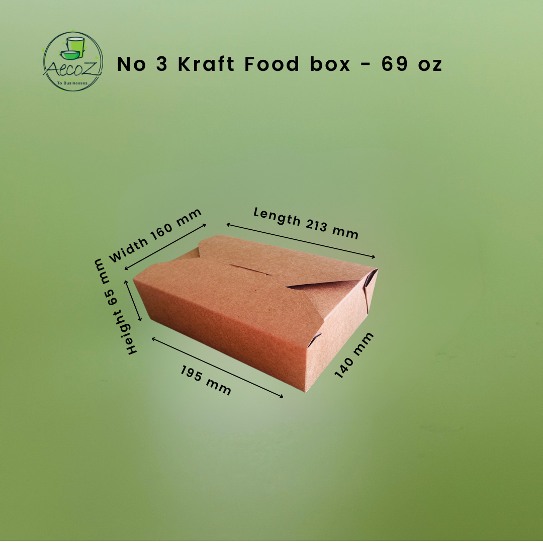Kraft Food box - No 3 - 1950 ml/69 Oz/2 ltr - Box