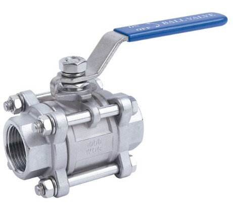 Stainless Steel 3pc Ball Valve