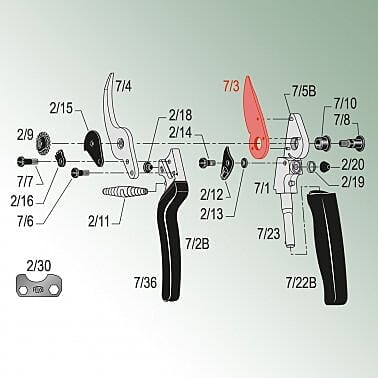 Felco Klinge für Modell 7, 8 7/3