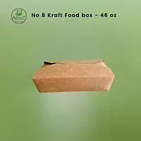 Kraft Food box - No 8 - 1360 ml/46 oz- Box