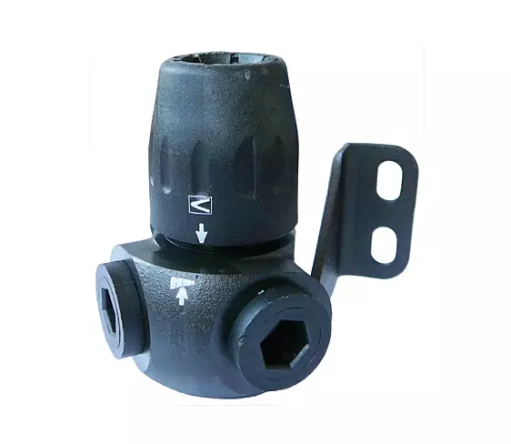 Transair Double Port Wall Bracket