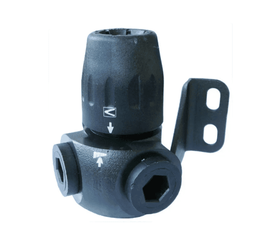 Transair Double Port Wall Bracket