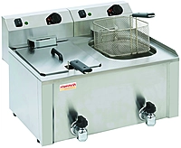 Fre-10+10 Plg Tri Freidora Electrica 10+10  Litros Potenciada Sobremesa Trifásica
