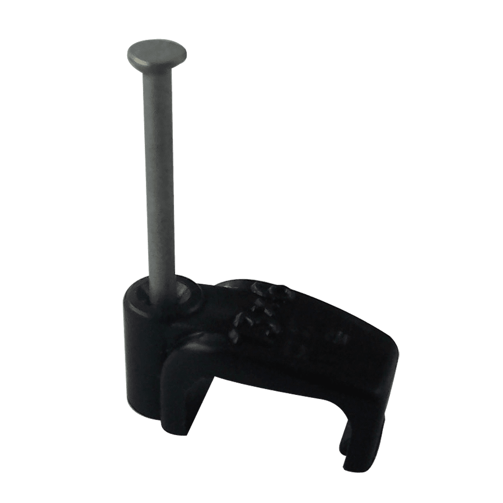 Cable Clips Black 13x6