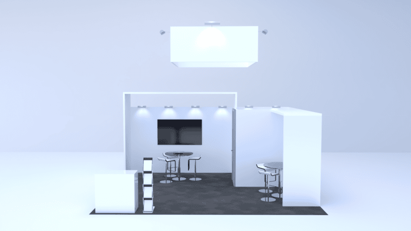 Messestand Chicago 6x5m | Messebauer Berlin