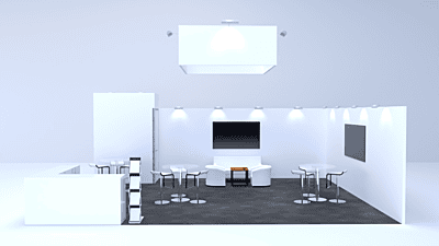 Messestand Valencia 6x8| Messebauer Berlin