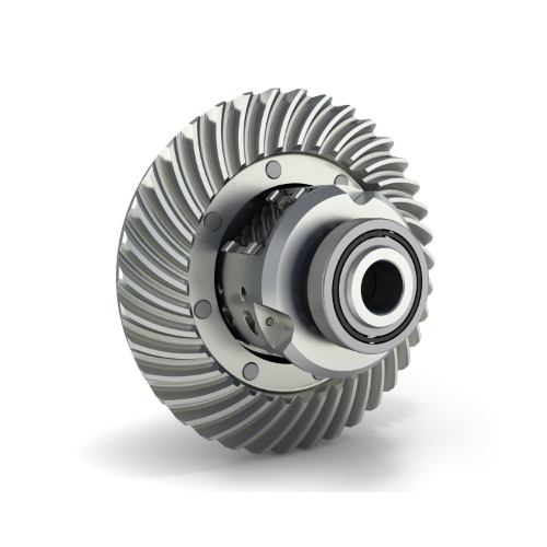 Differential driveshaft/alternators