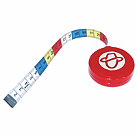 Rollbandmaß HM mit empfohlener BdB-Farbkennung