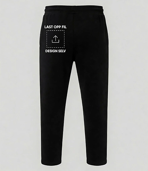 Trykk på joggebukse bak