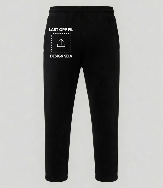 Trykk på joggebukse bak