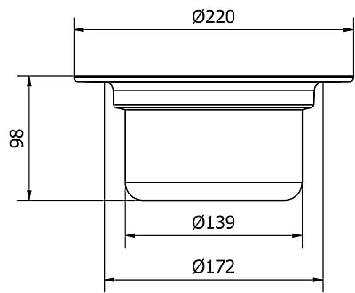 PURUS DUSCHBRUNN 50 ar vertikālu izteku PURUS DUSCHBRUNN 50 ar vertikālu izteku