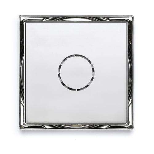 PURUS kvadrātveida flīžu ieliktnis SS 150X150