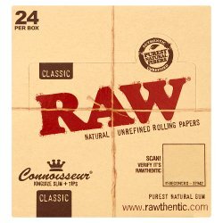 Raw Classic Connoisseur Kingsize Slim - Tips [24 P