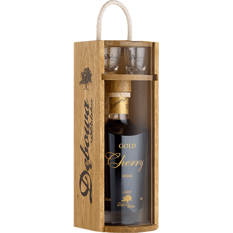 Gold Cherry Wiśnia 0,7l/30% drewno+kiel.