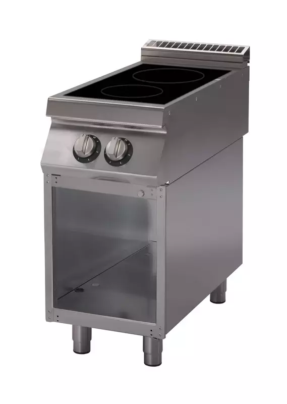 Cocina eléctrica vitrocerámica de mueble abierto S.700 SV 74 PVE