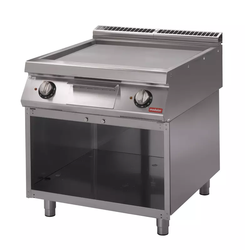 Fry-Top eléctrico sobre mueble abierto S.700 SV 78 FTES-CR