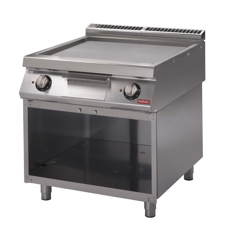 Fry-Top eléctrico sobre mueble abierto S.700 SV 78 FTES-CR