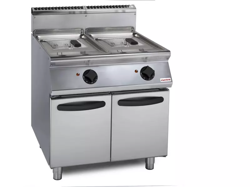 Freidora a gas S.700 con quemadores fuera de la cuba SV 78 FRG17 VL