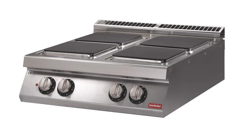 Cocina eléctrica placa cuadrada de sobremesa S.900 SV 98 PCES-T
