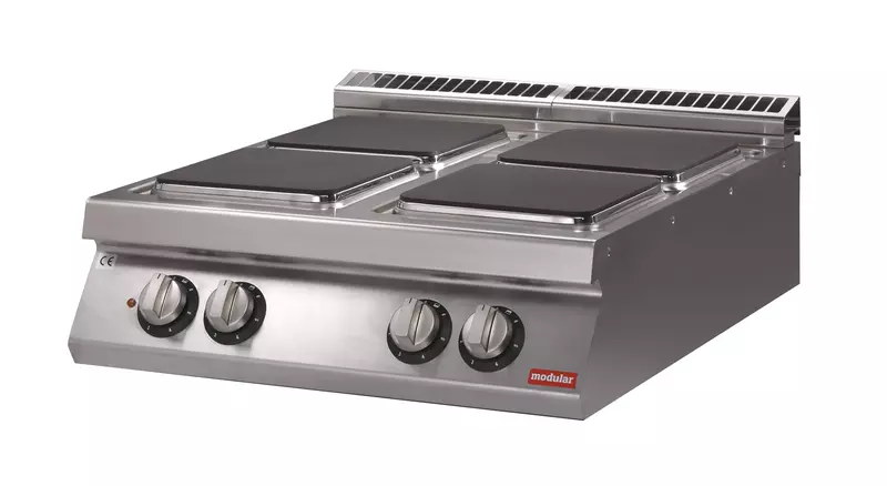 Cocina eléctrica placa cuadrada de sobremesa S.900 SV 98 PCES-T