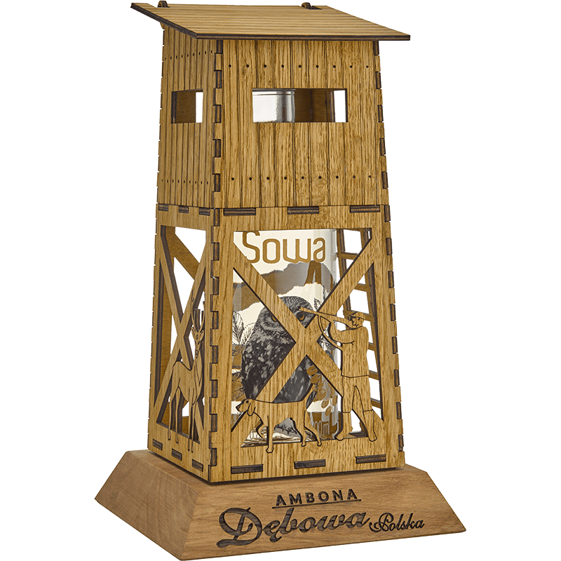 Wódka Golden 0,70l/40,0%/ XV SOWA Dębowa Ambona