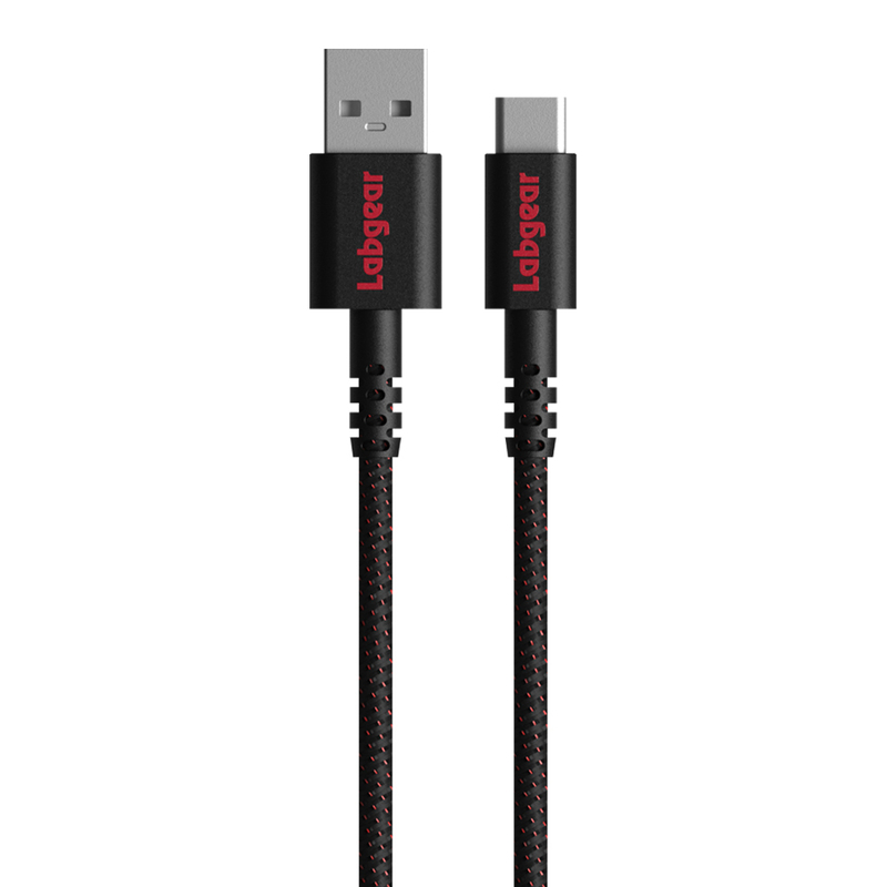 Labgear Rugged USB-A to USB-C Cable 1m