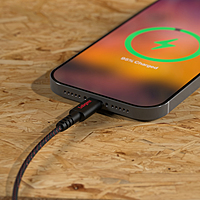 Labgear Rugged USB-C to Lightning Cable with Kevlar Fiber 1m