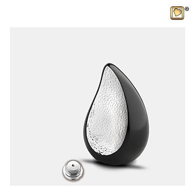 Mini Teardrop Urn Traan Zwart Mini Teardrop Urn Traan Zwart