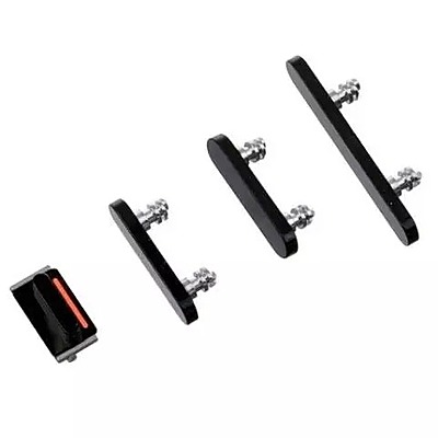 Apple iPhone 14 Pro , 14 Pro Max - Replacement Power Volume And Mute Buttons - Black