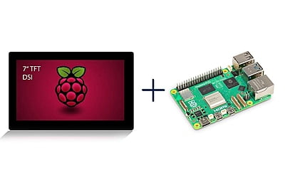 *Bundle* 7" DSI Touch Display Kit with Raspberry Pi 5 (8GB)