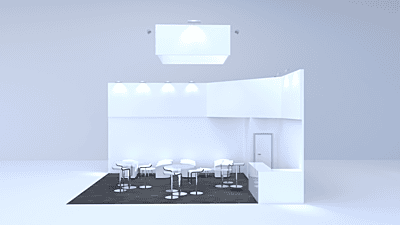 Messestand Neapel 7x5.5m | Messebauer Berlin