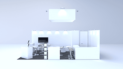 Messestand Rom 7x5 | Messebauer Berlin