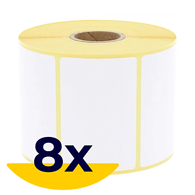 Étiquettes hydrosolubes Wek HACCP / 8 rouleaux de 1250 étiquettes