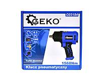 Air Impact Wrench 1/2" 1560Nm Turbo Hammer GEKO G03184 Air Impact Wrench 1/2" 1560Nm Turbo Hammer GEKO G03184